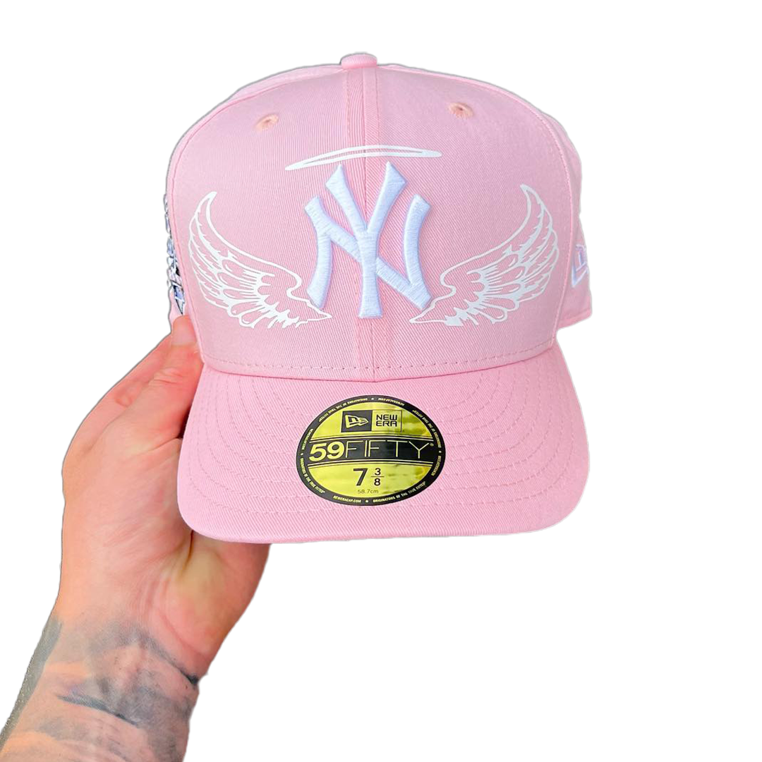 PINK NY ANGELS HAT