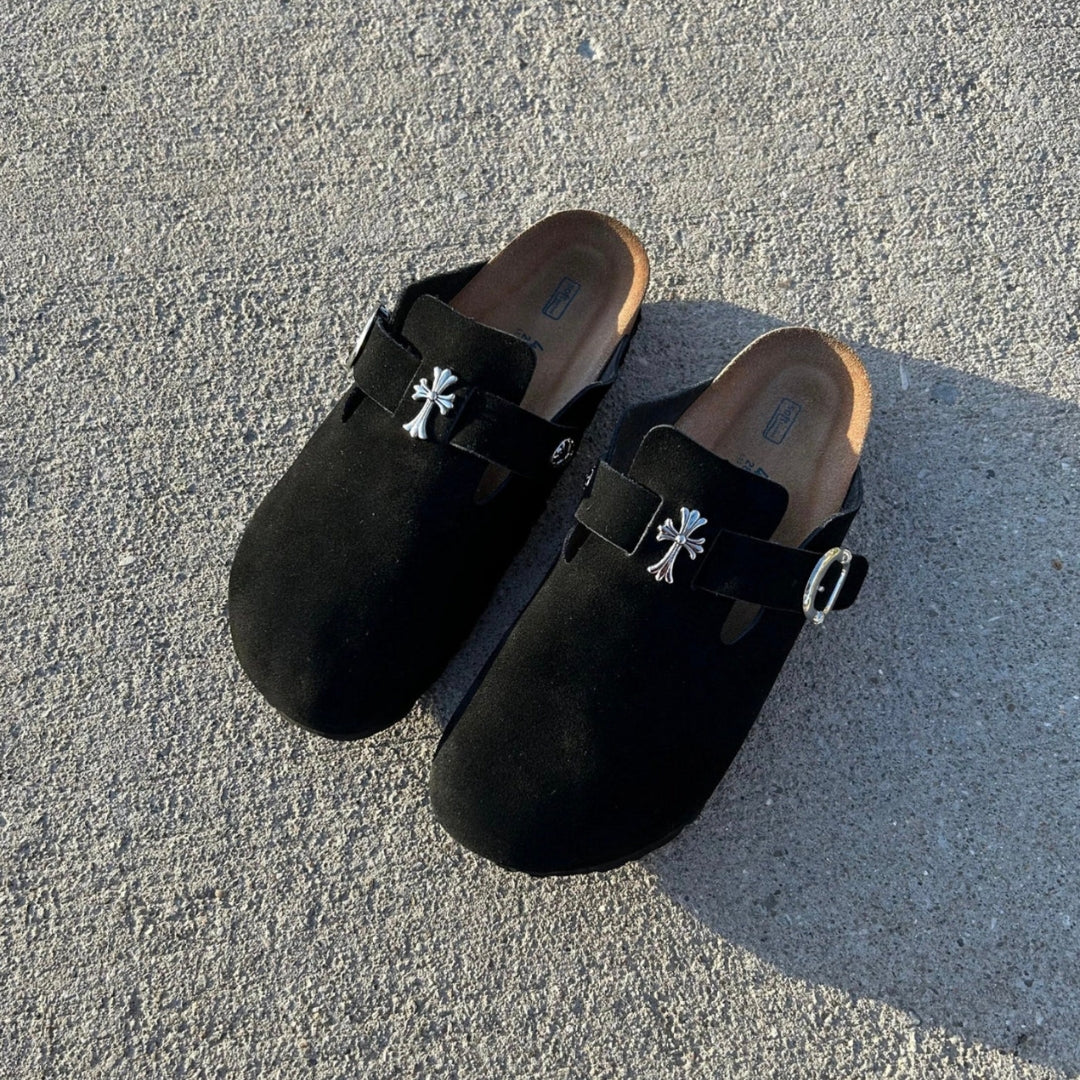 Suede Feyka Cross - Black