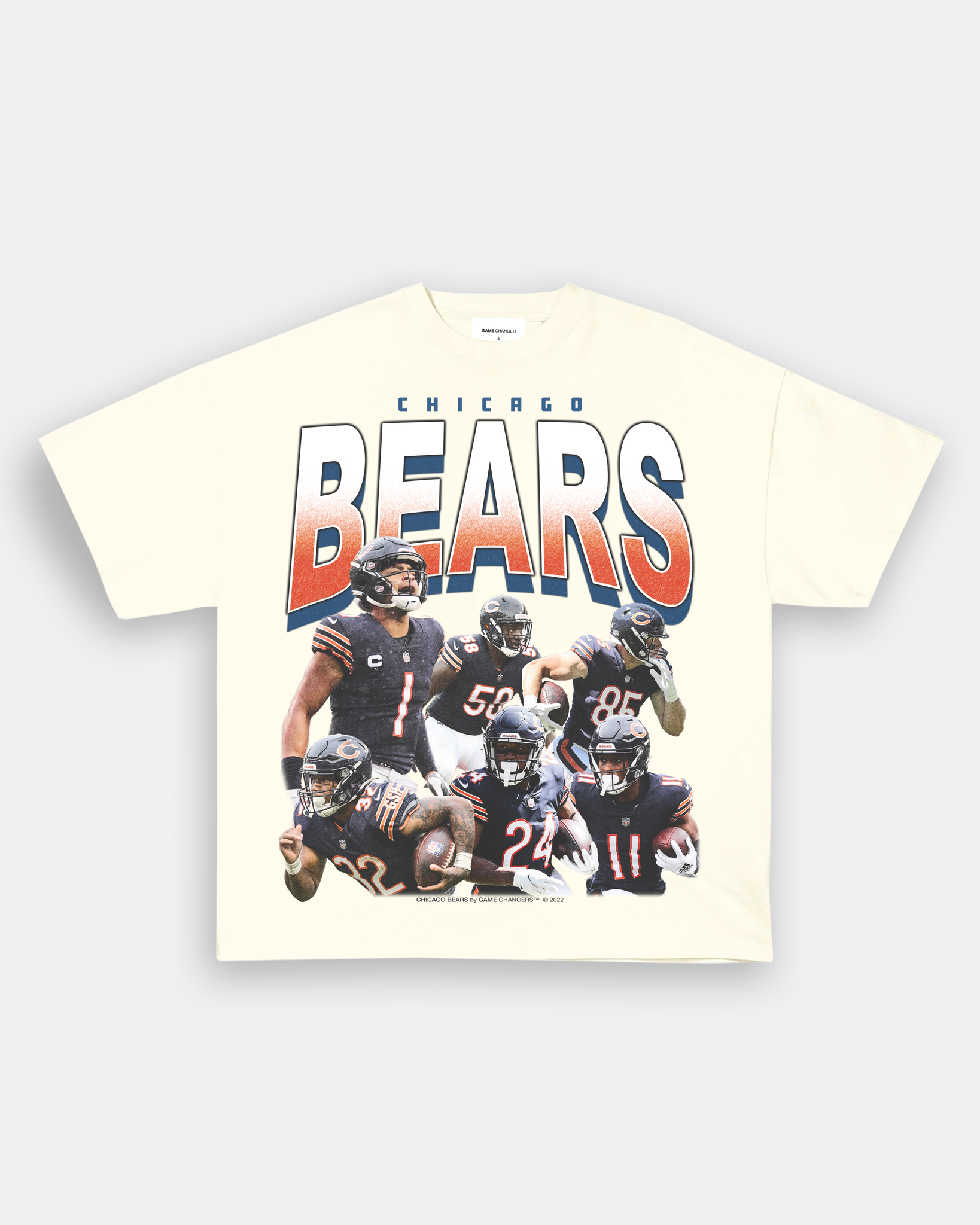 CHICAGO BEARS VINTAGE TEE