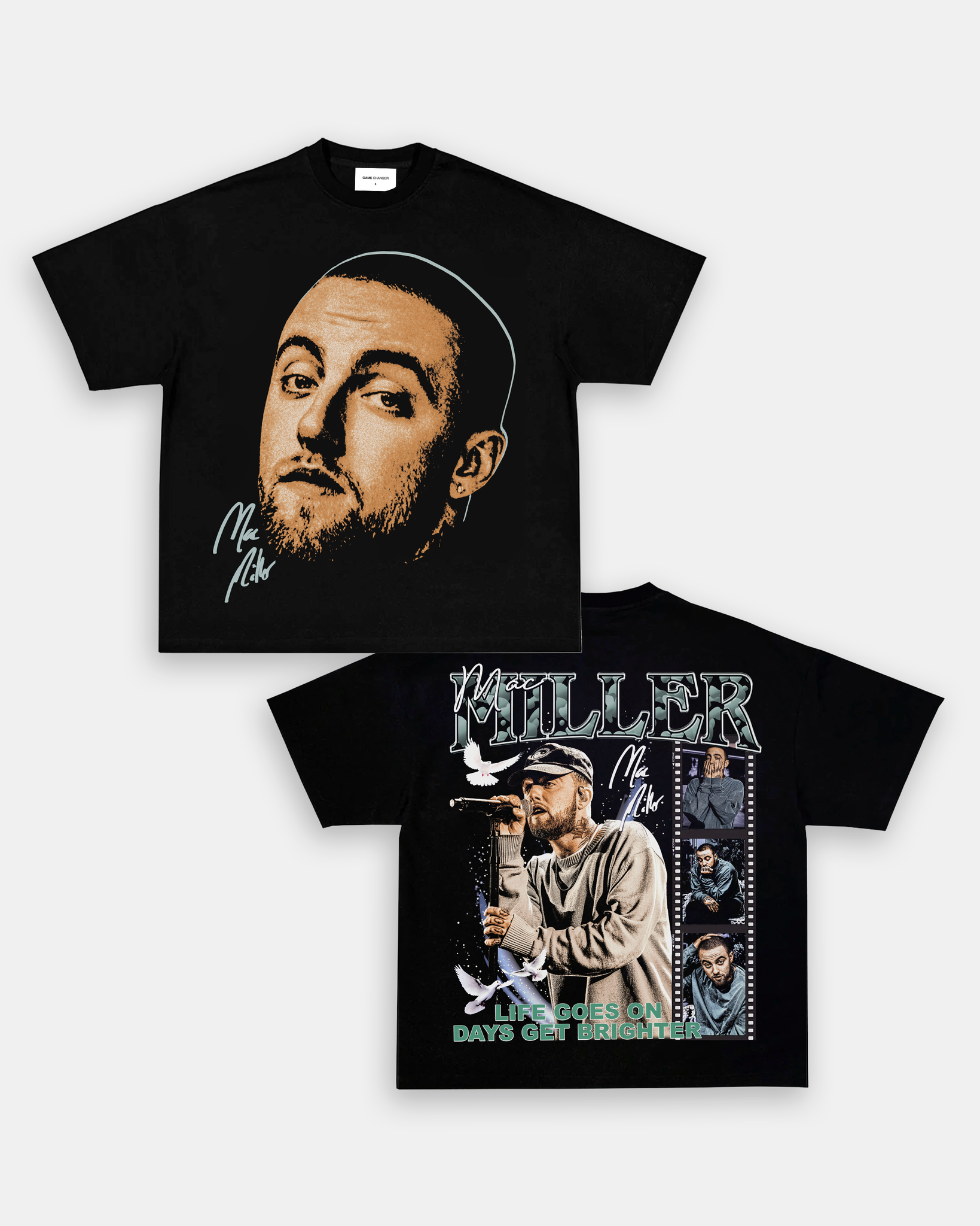 BIG FACE MAC MILLER TEE - [DS]