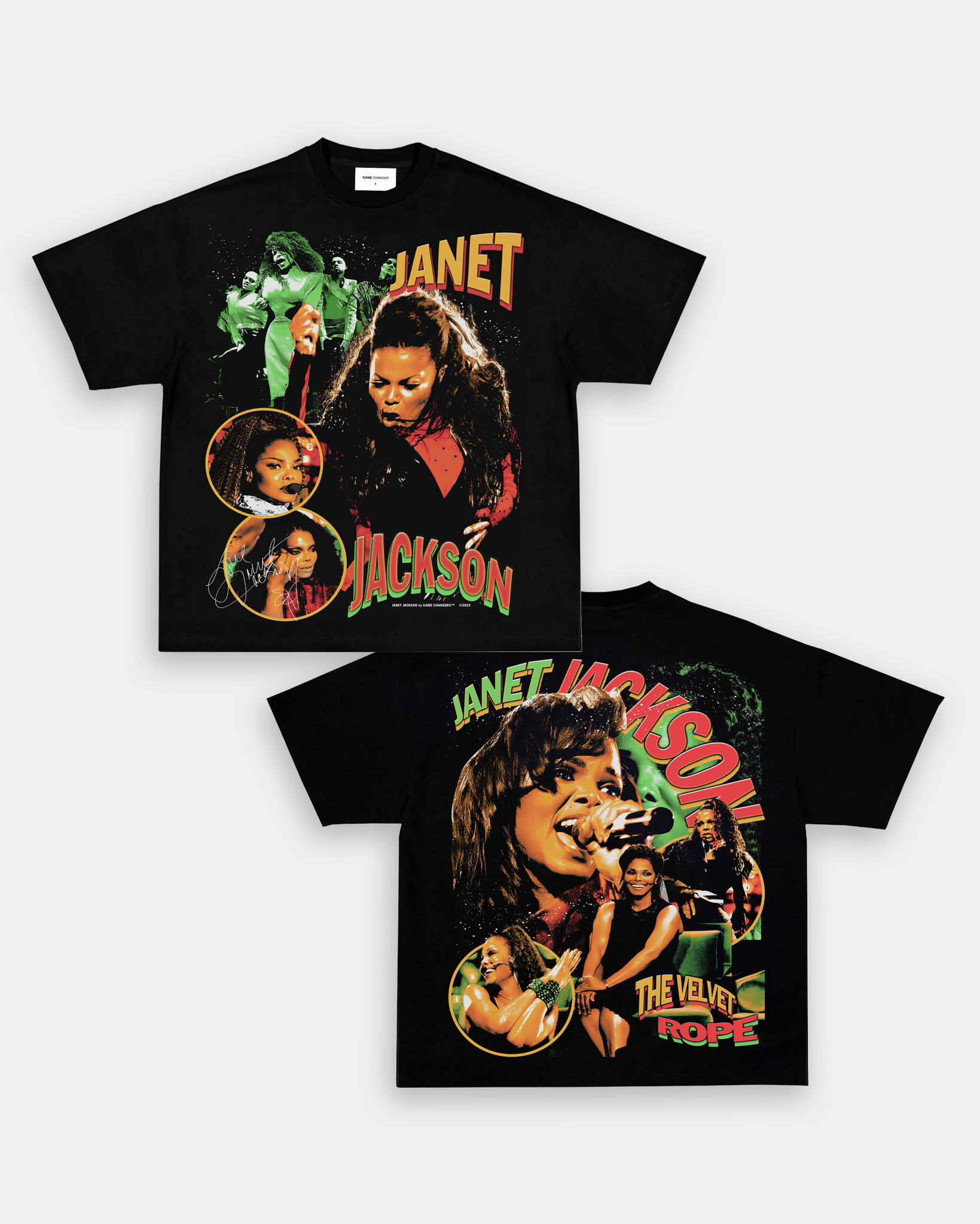 JANET JACKSON 2 TEE - [DS]