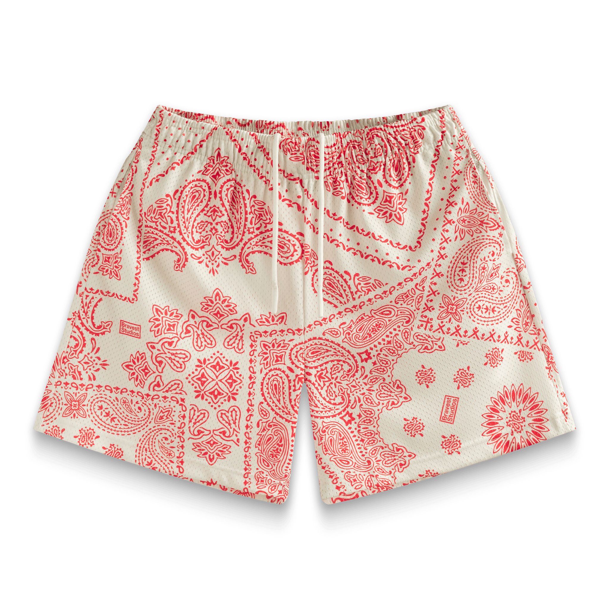 Carmine Porcelain Shorts