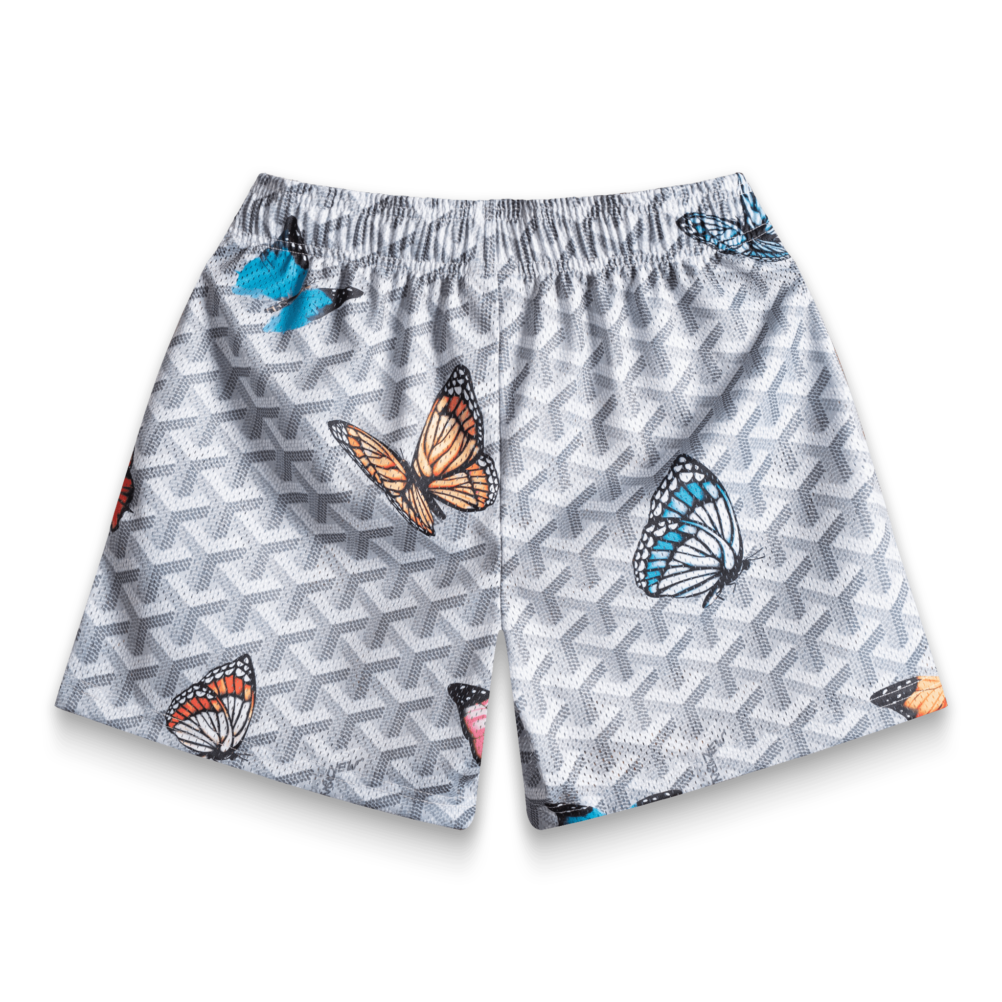 Grey Lotus Shorts