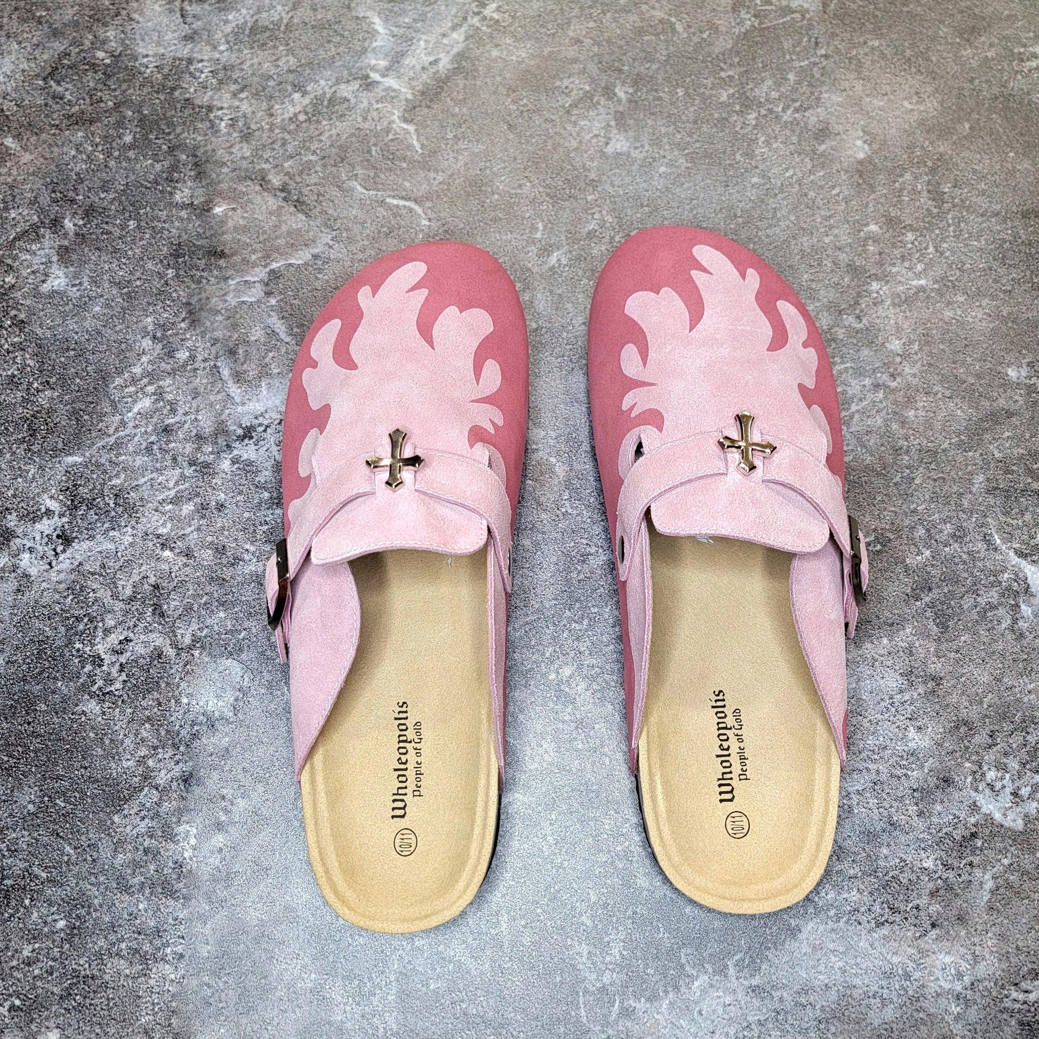 Rose Pink Crossfire Clogs