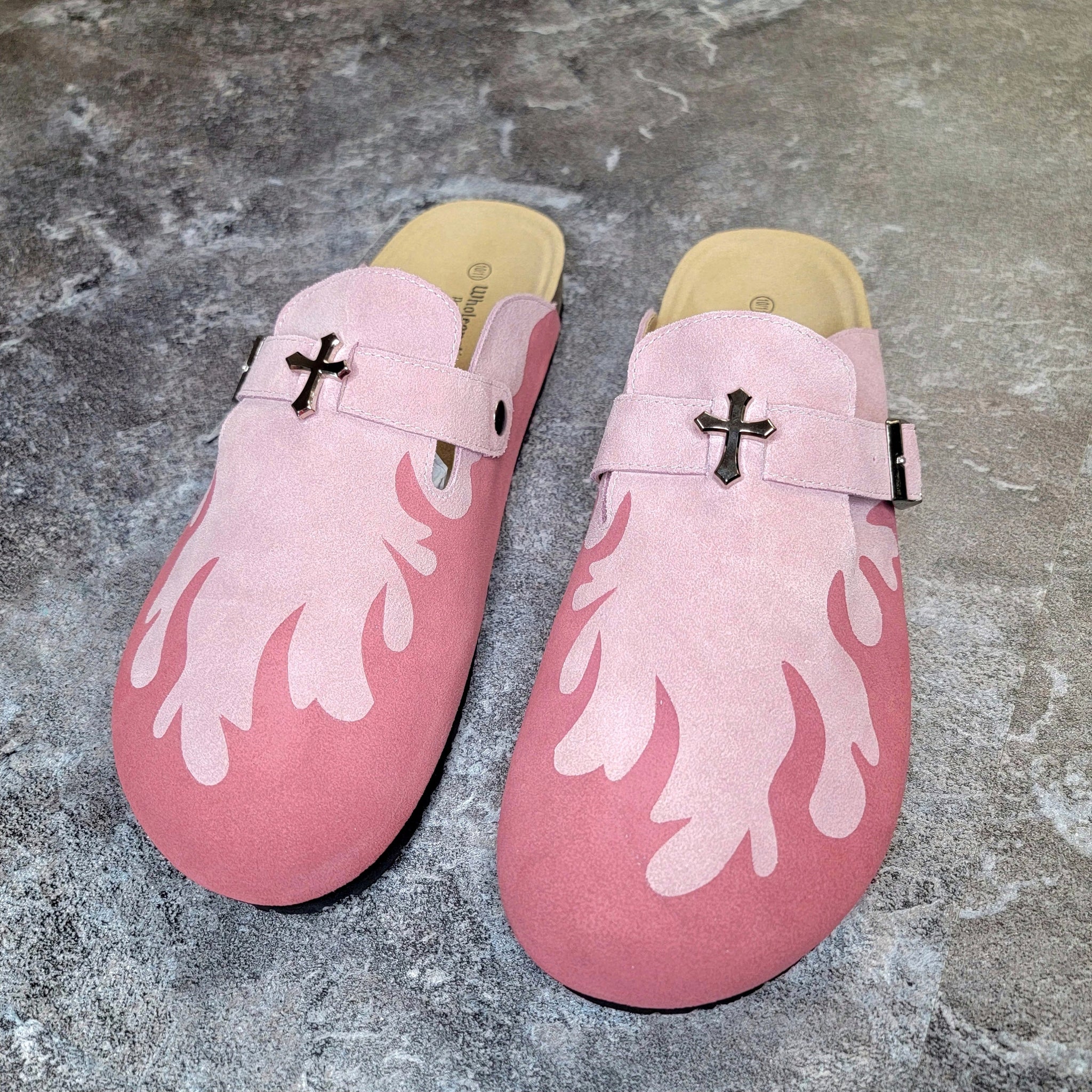 Rose Pink Crossfire Clogs