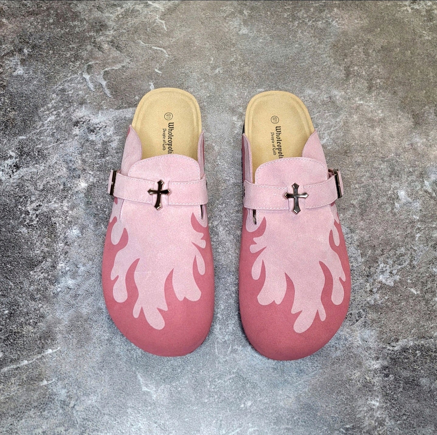 Rose Pink Crossfire Clogs