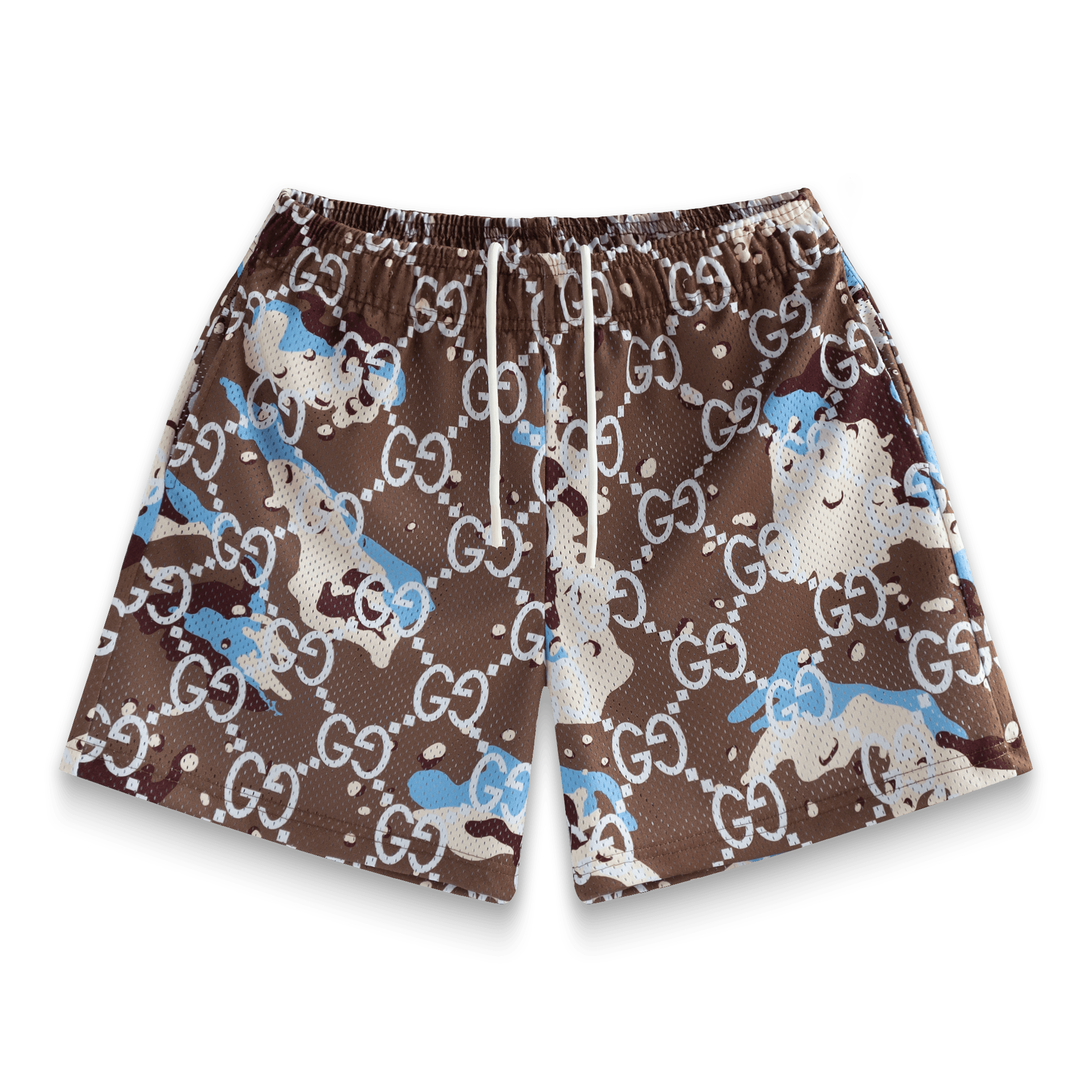 Tobacco Camo Shorts