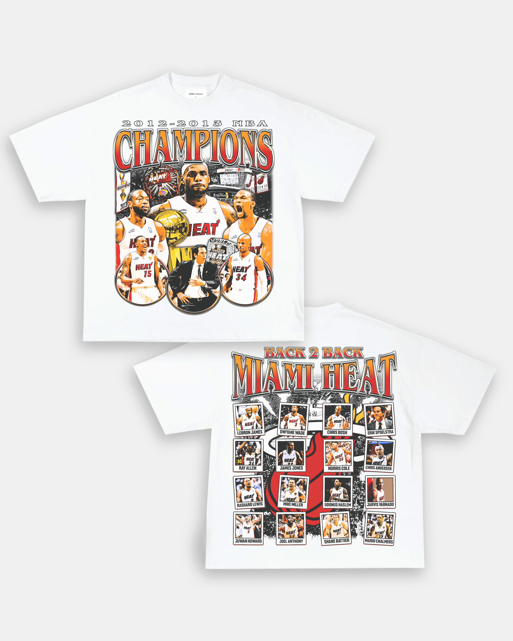 2012-13 NBA CHAMPIONS TEE - [DS]